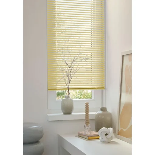 Aluminium Jaloezie Belle Geel 25mm