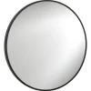 Badkamerspiegel Zwart Ø80 Cm