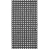 Deurmat Rubber Zwart 50x100 Cm