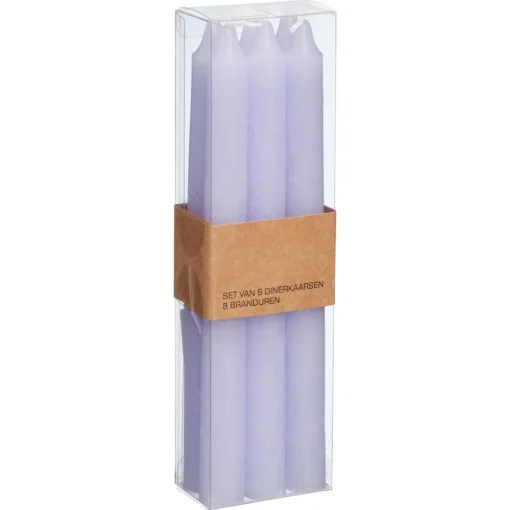 Dinerkaars Lila 6 Stuks