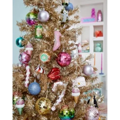Hanger Discobal Goud - 3 Stuks