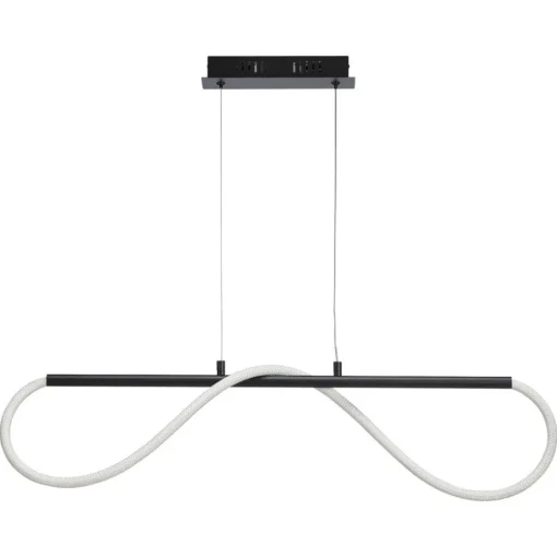 Hanglamp Faye Zwart 96x110 Cm