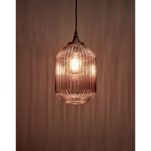 Hanglamp Pane Licht Bruin