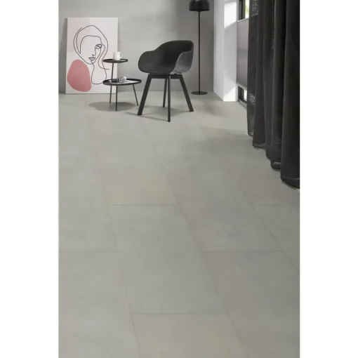 Klik PVC Keystone Grijs Tegel XL Plank