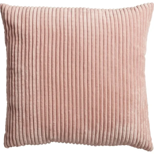 Kussen Rib Roze 45x45 Cm