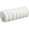 Kussenrol Rib Off-White - 46x15 Cm
