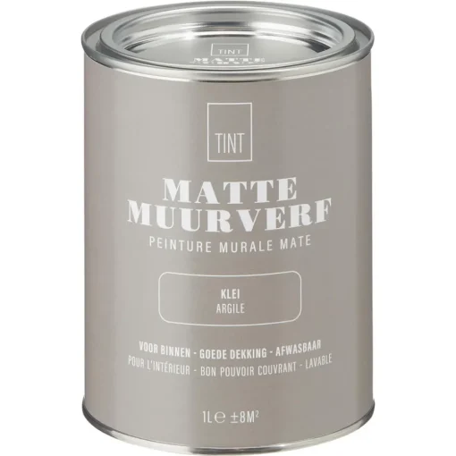 Muurverf Mat Klei 1 L