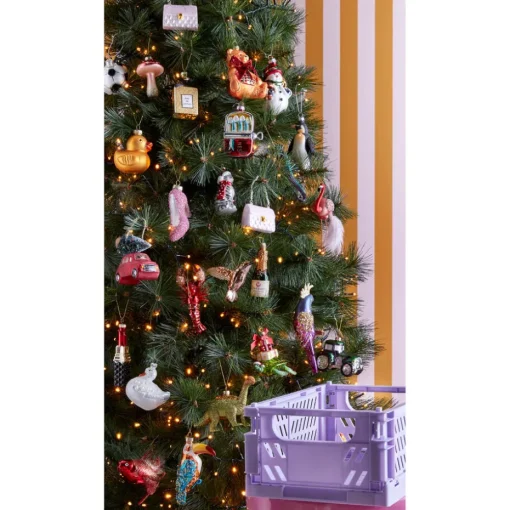 Ornament Papegaai Multicolor