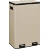 Pedaalemmer Duo 60 Liter Grijs