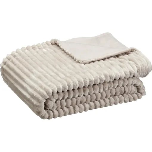 Plaid Rib Offwhite Off-White