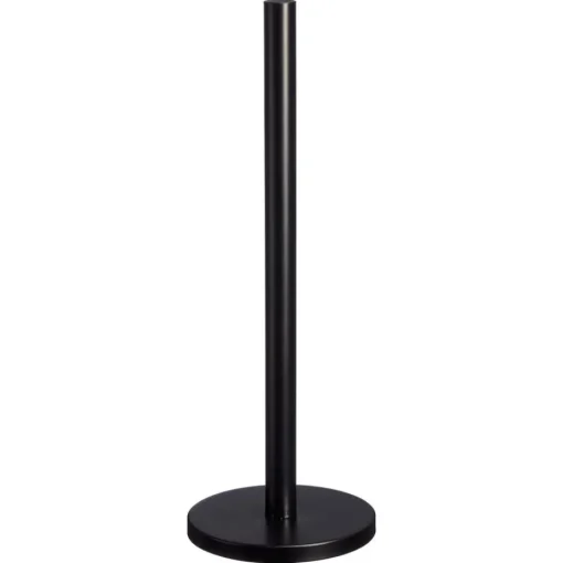 Toiletrolhouder Metaal Zwart 43x15x15 Cm