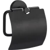 Toiletrolhouder Metaal Zwart 14,5x7x14,5 Cm