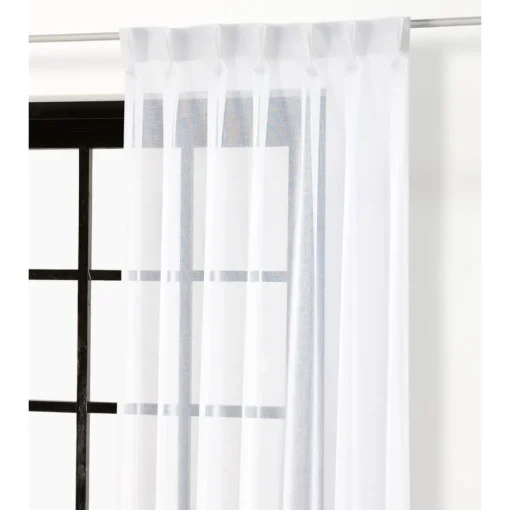 Vitrage Sien Wit 150 Cm
