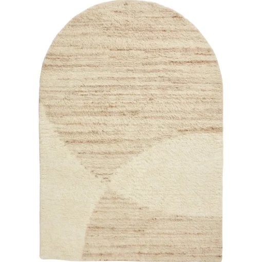 Vloerkleed Minton Beige - 160x230 Cm