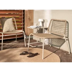 Vloerkleed Solis Naturel - Ø 100 Cm