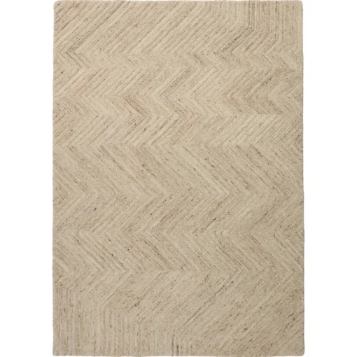 Vloerkleed Zigzag Zand 190x280 Cm